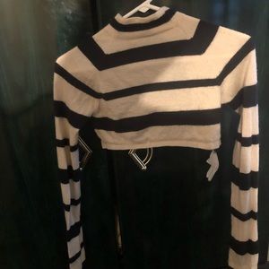 Super soft, long sleeve, vintage, prada top.